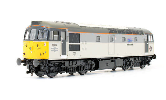 Pre-Owned Class 33204 Mainline Triple Grey Diesel Locomotive