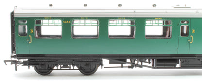 SR Bulleid Brake Third Semi-Open 10'' Vents SR Malachite Green No.4342