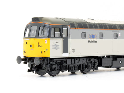 Pre-Owned Class 33204 Mainline Triple Grey Diesel Locomotive