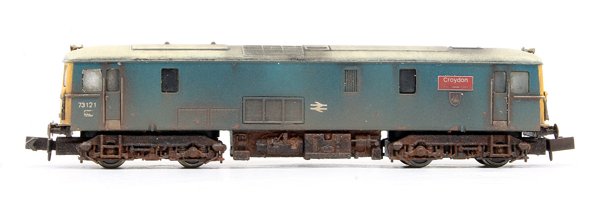 Pre-Owned Class 73121 'Croydon' BR Blue Electro-Diesel Locomotive (Custom Finished)