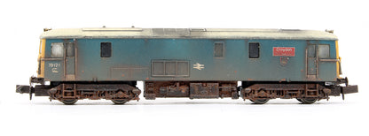 Pre-Owned Class 73121 'Croydon' BR Blue Electro-Diesel Locomotive (Custom Finished)