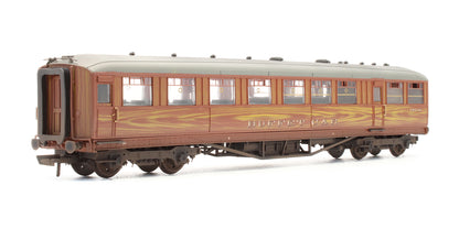 R4601 Pre-Owned BR Teak 61' 6" Corridor Buffet Car 'E9126' - Custom Weathered