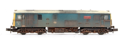 Pre-Owned Class 73121 'Croydon' BR Blue Electro-Diesel Locomotive (Custom Finished)