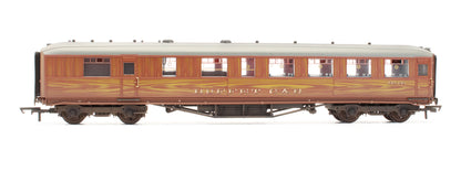 R4601 Pre-Owned BR Teak 61' 6" Corridor Buffet Car 'E9126' - Custom Weathered