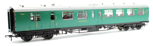 SR Bulleid Brake Third Semi-Open 10'' Vents SR Malachite Green No.3993