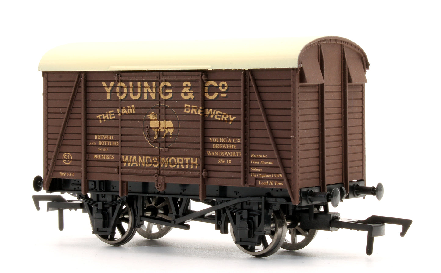 Pre-Owned Young & Co 'The Ram Brewery' 12T Goods Van No.51