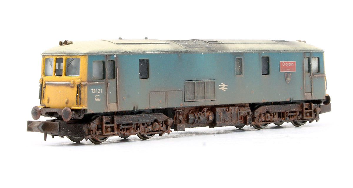 Pre-Owned Class 73121 'Croydon' BR Blue Electro-Diesel Locomotive (Custom Finished)