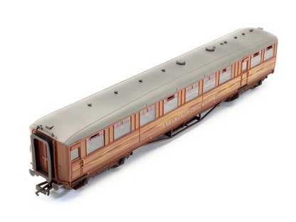 R4601 Pre-Owned BR Teak 61' 6" Corridor Buffet Car 'E9126' - Custom Weathered