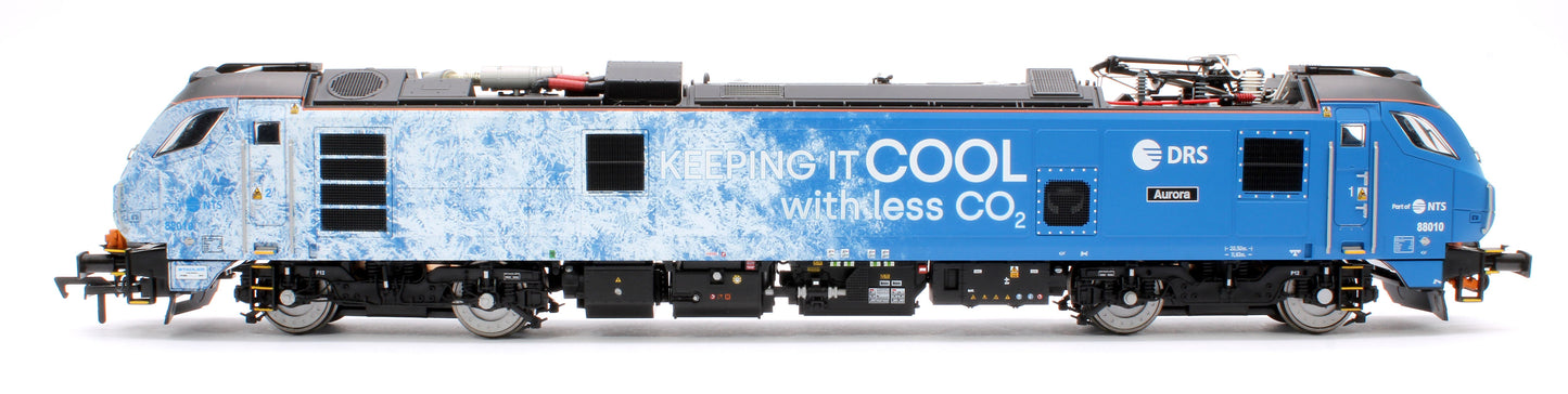 Pre-Owned Class 88 'Aurora' 88010 DRS Refrigerated Rail Electro-Diesel Locomotive (DCC Sound & Working Pantograph)