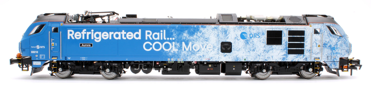 Pre-Owned Class 88 'Aurora' 88010 DRS Refrigerated Rail Electro-Diesel Locomotive (DCC Sound & Working Pantograph)