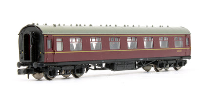 Pre-Owned Stanier Vestibule Second BR Maroon Coach 'M9443M'