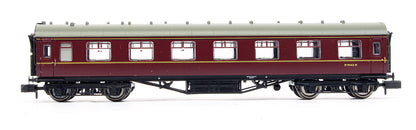 Pre-Owned Stanier Vestibule Second BR Maroon Coach 'M9443M'