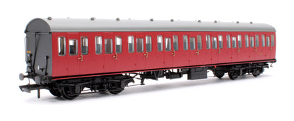 BR Mk1 57' Non-Gangway Coach - TO - BR Carmine Red: M48036