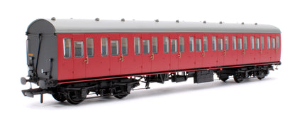 BR Mk1 57' Non-Gangway Coach - T - BR Carmine Red: M46300