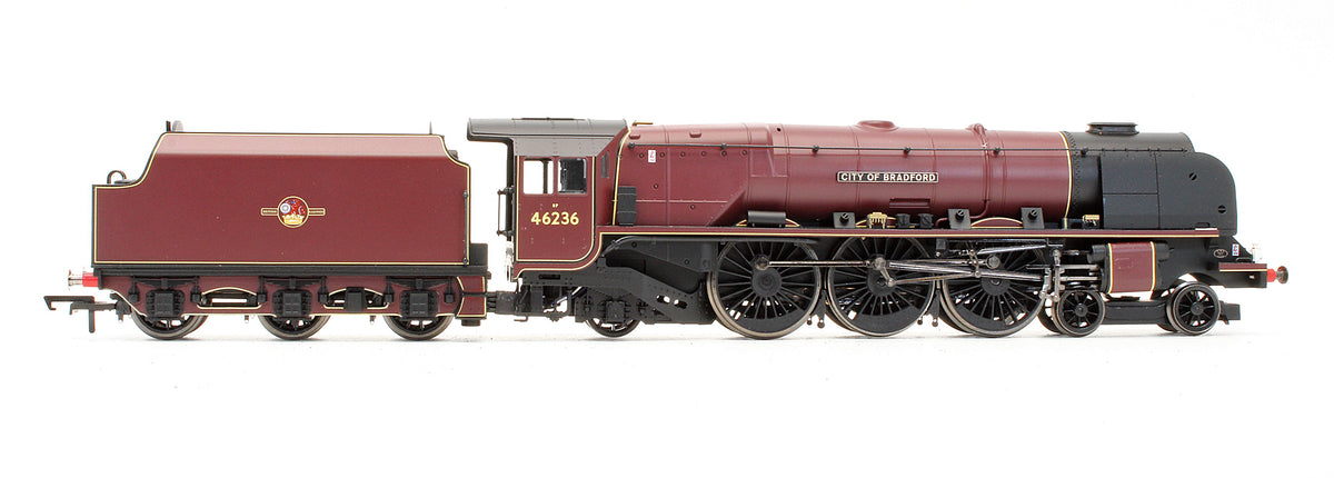 Pre-Owned BR Maroon 4-6-2 Princess Coronation Class 'City Of Bradford' No.46236 Steam Locomotive - DCC Sound Fitted & Working Lamps