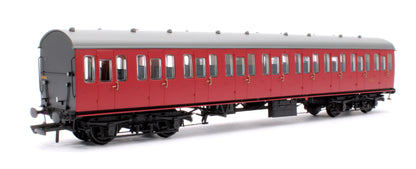 BR Mk1 57' Non-Gangway Coach - TO - BR Carmine Red: M48041