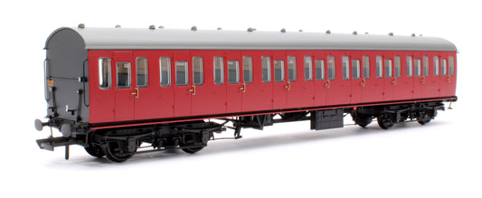 Pre-Owned BR Mk1 57' Non-Gangway Coach - T - BR Carmine Red: E46102