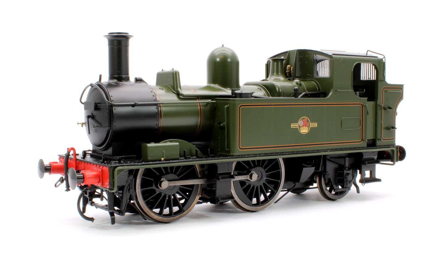 14xx Class BR Lined Green Late Crest Unnumbered - DCC Fitted