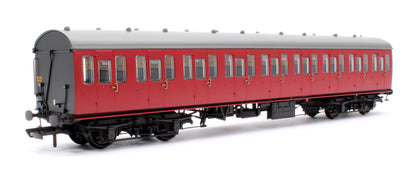 Pre-Owned BR Mk1 57' Non-Gangway Coach - T - BR Carmine Red: E46102