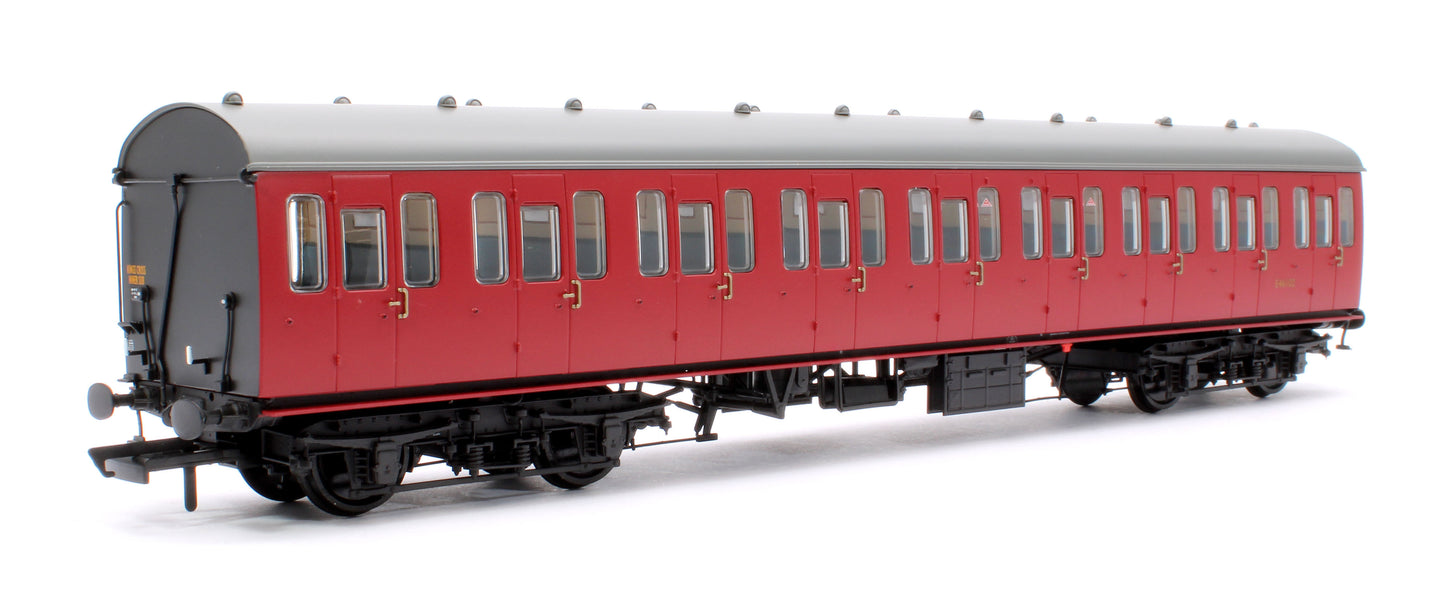 BR Mk1 57' Non-Gangway Coach - T - BR Carmine Red: E46102