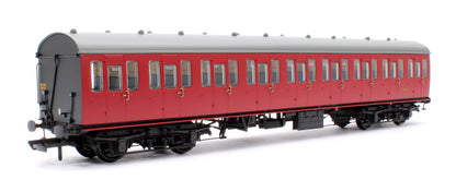 BR Mk1 57' Non-Gangway Coach - T - BR Carmine Red: E46102