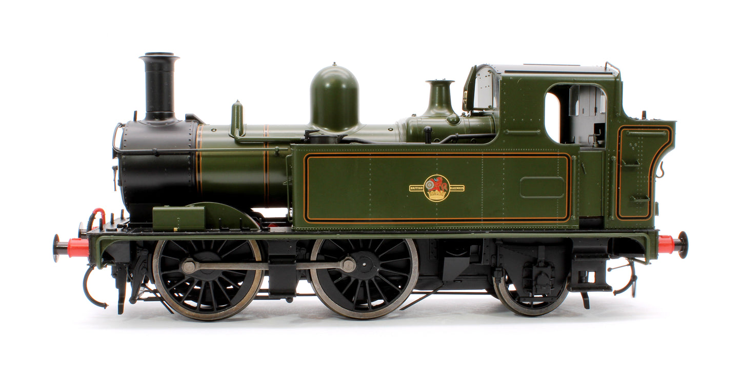 14xx Class BR Lined Green Late Crest Unnumbered - DCC Fitted