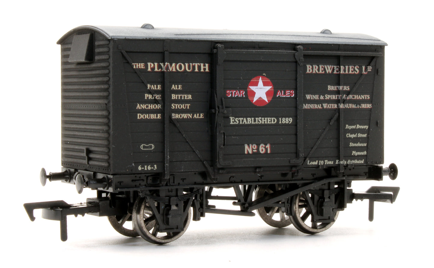 Pre-Owned The Plymouth Breweries Ltd 'Star Ales' 10T Vent Van No.61 - Limited Edition