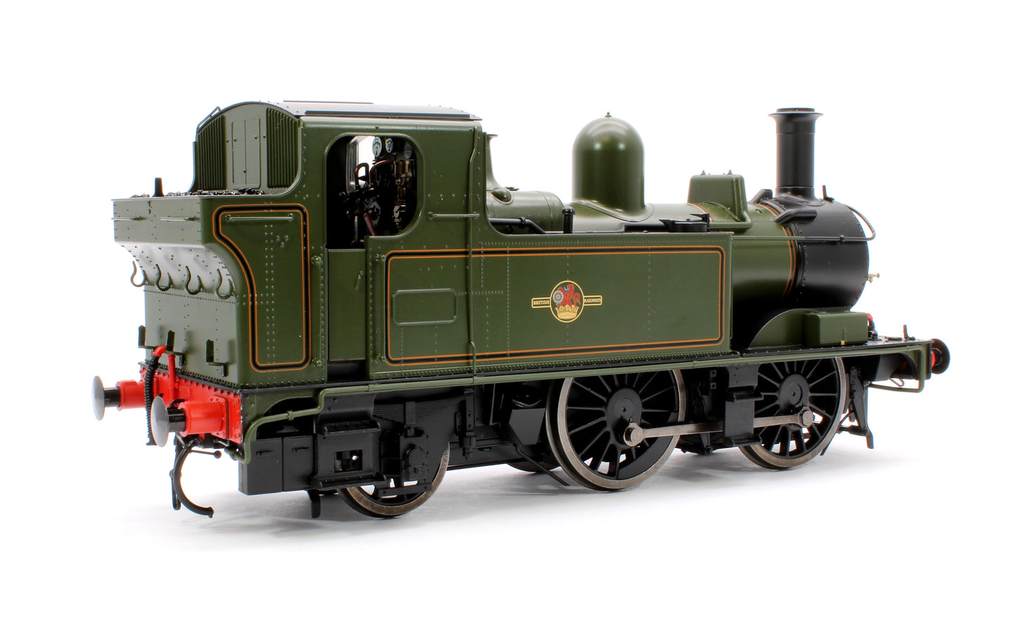 14xx Class BR Lined Green Late Crest Unnumbered - DCC Fitted