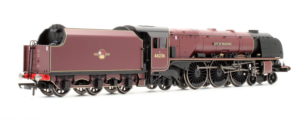 Pre-Owned BR Maroon 4-6-2 Princess Coronation Class 'City Of Bradford' No.46236 Steam Locomotive - DCC Sound Fitted & Working Lamps
