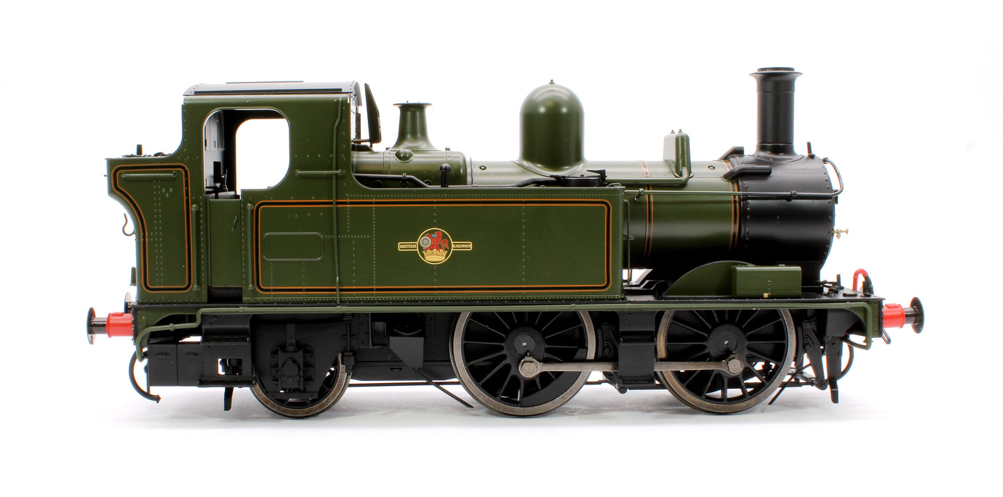 14xx Class BR Lined Green Late Crest Unnumbered - DCC Fitted