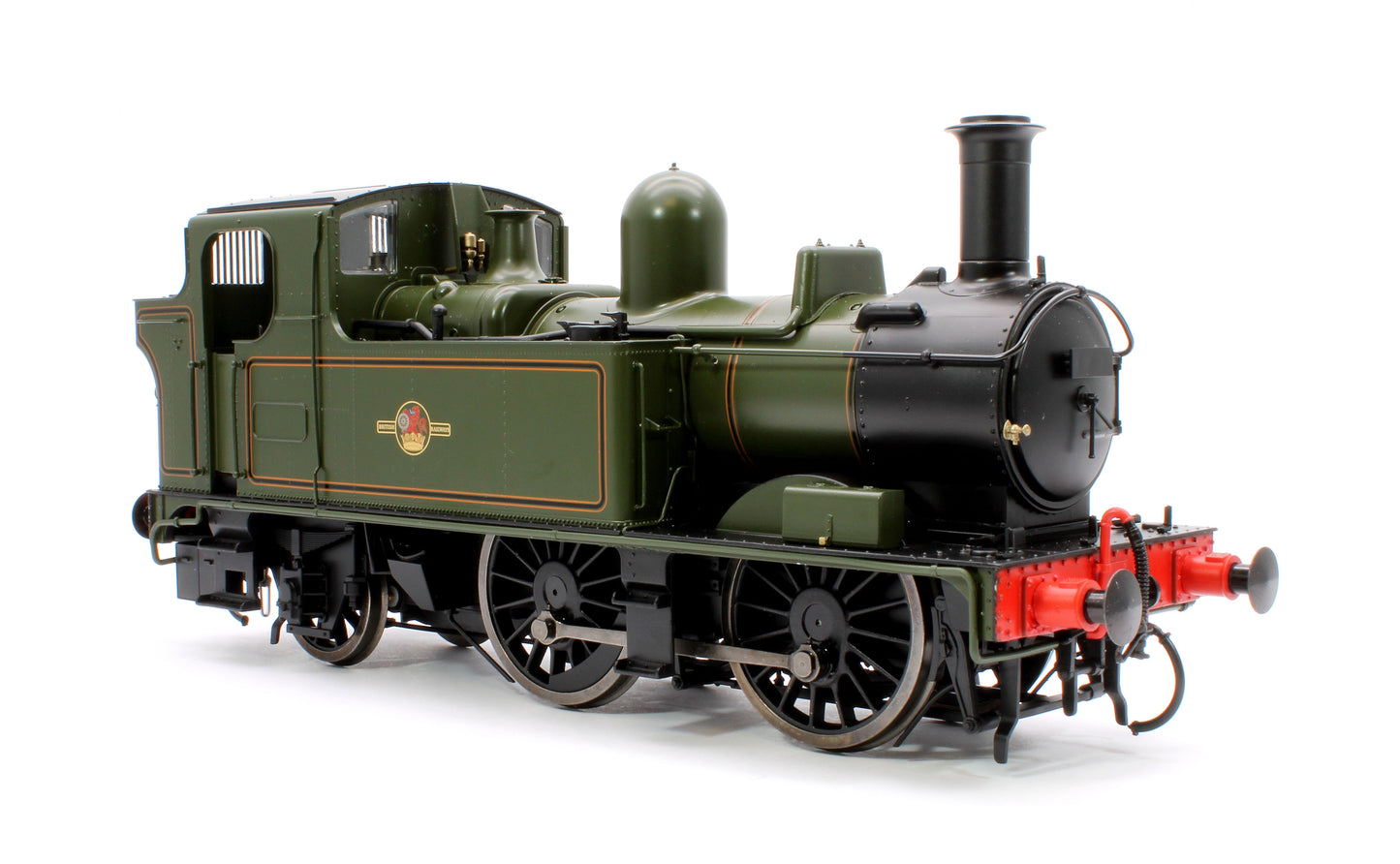 14xx Class BR Lined Green Late Crest Unnumbered - DCC Fitted