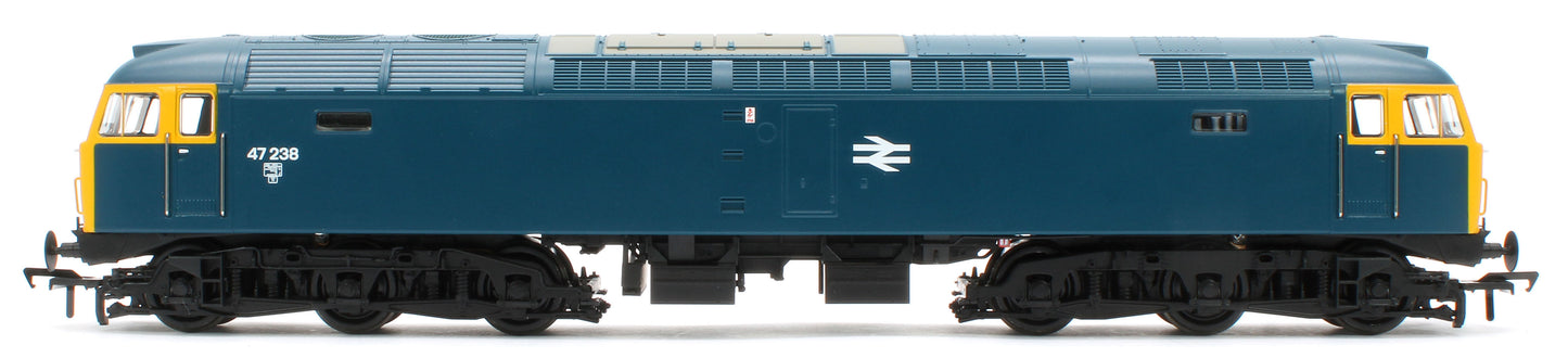 35-411BSF Class 47/0 47238 BR Blue Diesel Locomotive - DCC Sound