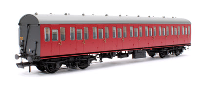 BR Mk1 57' Non-Gangway Coach - T - BR Carmine Red: E46106