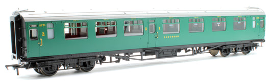 SR Bulleid Composite Corridor 10'' Vents SR Malachite Green No.5771