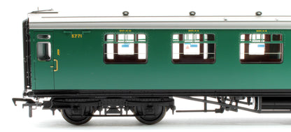 SR Bulleid Composite Corridor 10'' Vents SR Malachite Green No.5771