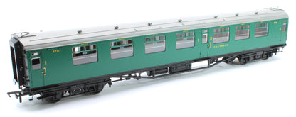 SR Bulleid Composite Corridor 10'' Vents SR Malachite Green No.5771