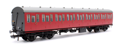 BR Mk1 57' Non-Gangway Coach - T - BR Carmine Red: M46305