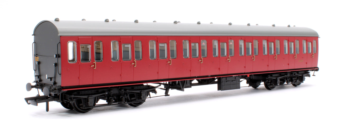 BR Mk1 57' Non-Gangway Coach - T - BR Carmine Red: E46229