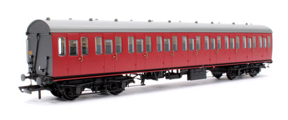 BR Mk1 57' Non-Gangway Coach - T - BR Carmine Red: E46229