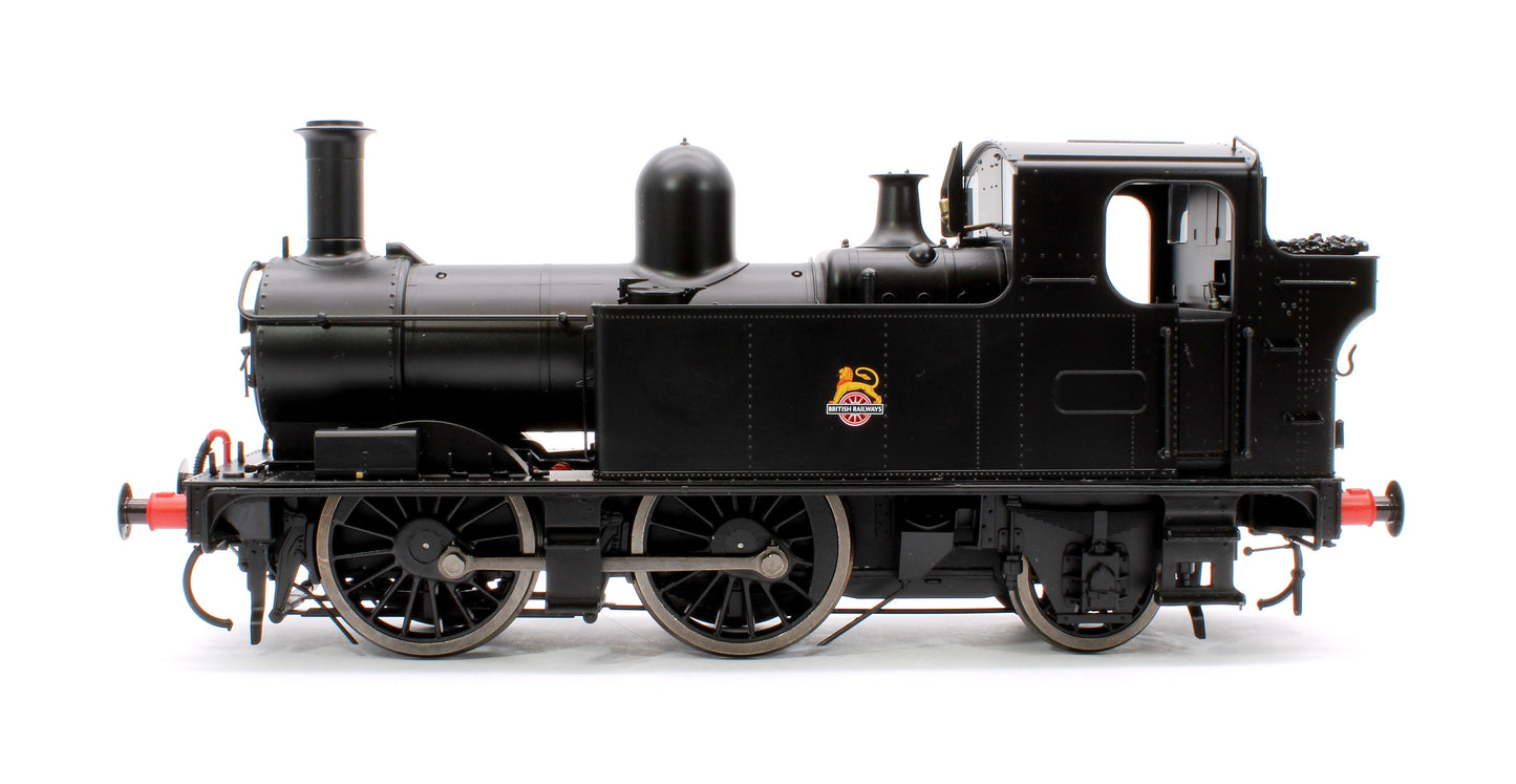 14xx Class BR Black Early Crest Unnumbered - DCC Fitted