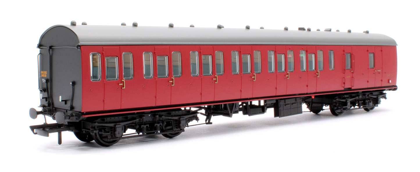 BR Mk1 57' Non-Gangway Coach - BT - BR Carmine Red: E43113