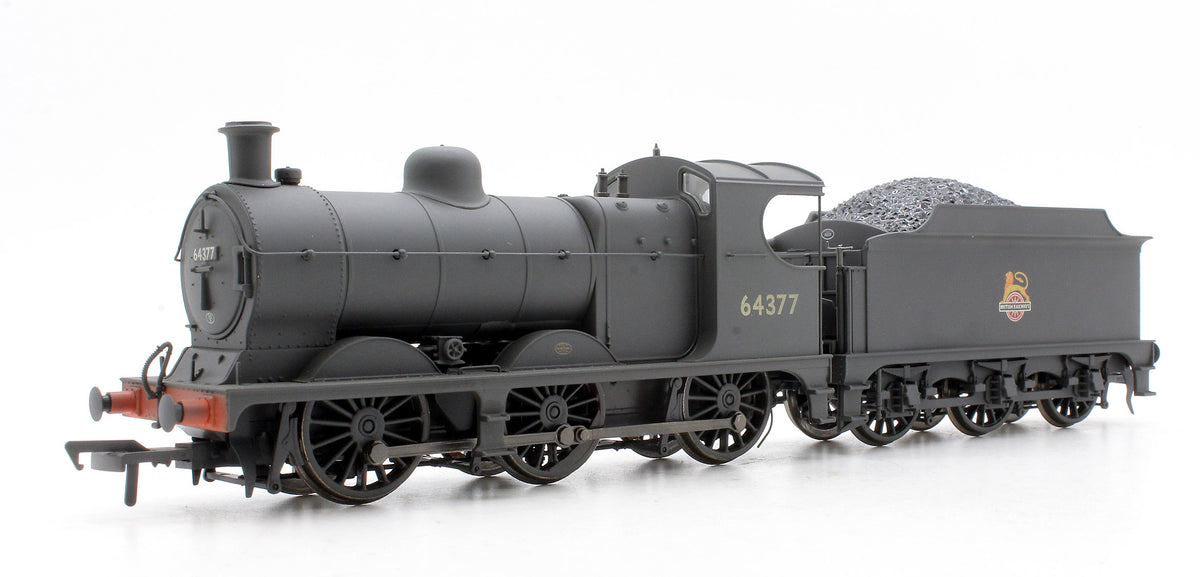 Robinson Class J11 (GCR 9J) 64377 BR Early Emblem Steam Locomotive - Weathered & DCC Ready