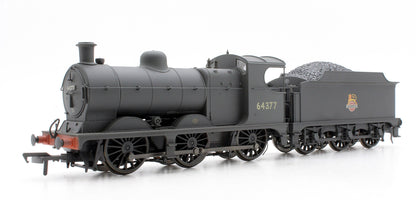 Robinson Class J11 (GCR 9J) 64377 BR Early Emblem Steam Locomotive - Weathered & DCC Ready
