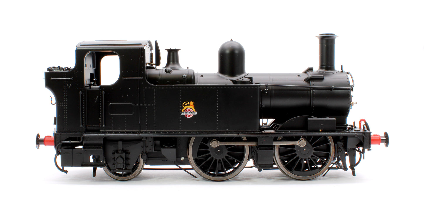 14xx Class BR Black Early Crest Unnumbered - DCC Fitted