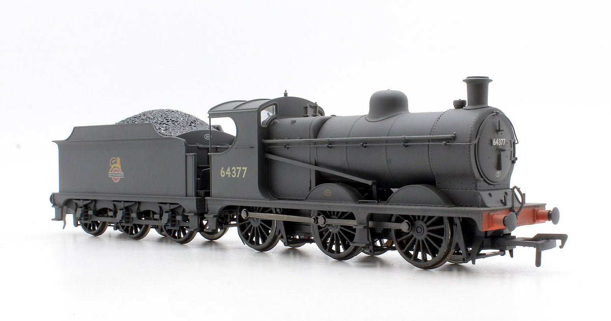 Robinson Class J11 (GCR 9J) 64377 BR Early Emblem Steam Locomotive - Weathered & DCC Ready