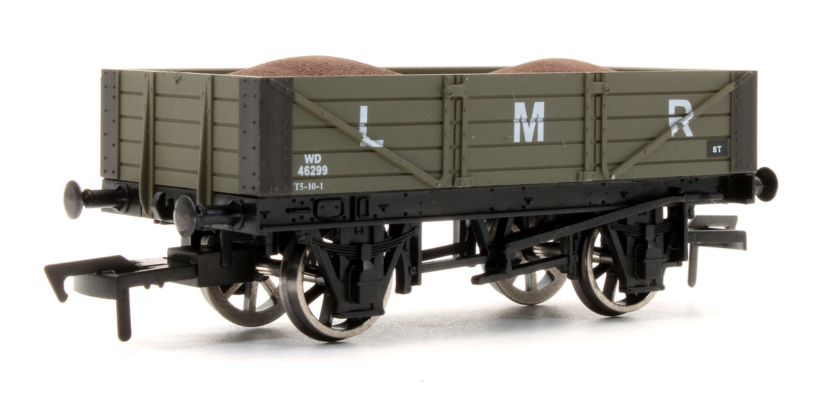 Pre-Owned 'Longmoor Military Railway' 4 Plank Wagon with Load No.46299 - Limited Edition
