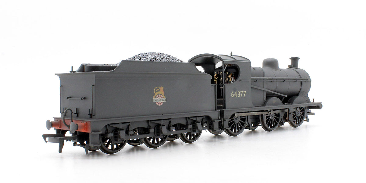 Robinson Class J11 (GCR 9J) 64377 BR Early Emblem Steam Locomotive - Weathered & DCC Ready