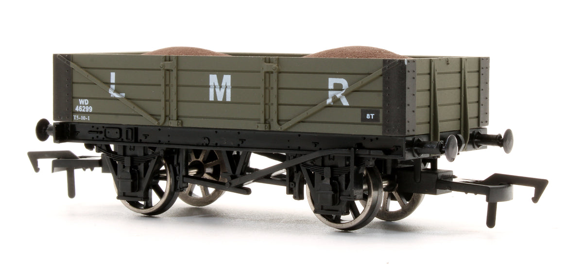 Pre-Owned 'Longmoor Military Railway' 4 Plank Wagon with Load No.46299 - Limited Edition