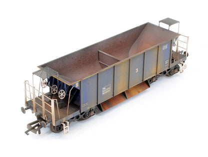 Pre-Owned Mainline YGB Seacow Bogie Ballast Hopper Wagon (Custom Weathered)