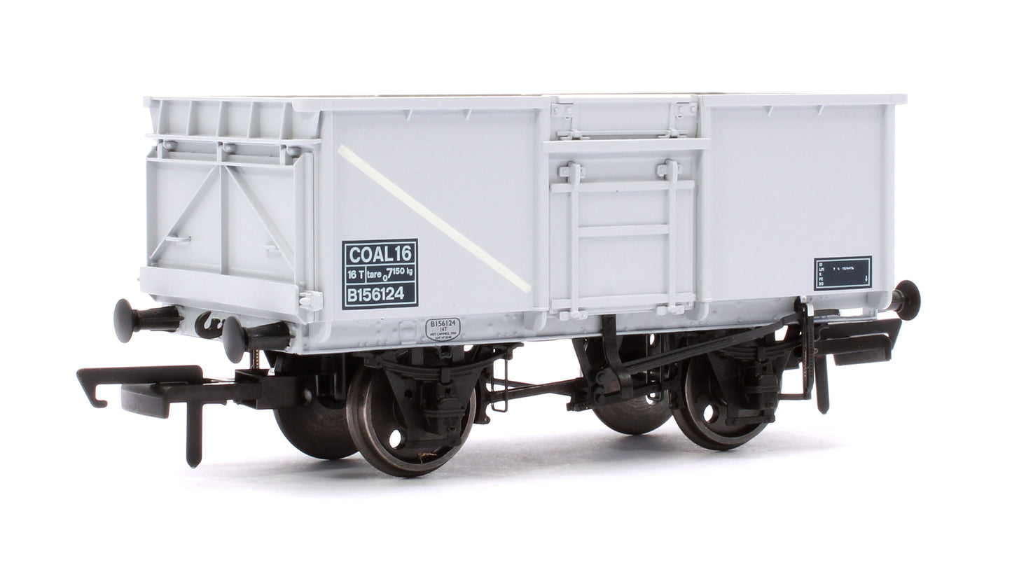 BR 16T Mineral - 1/108 - BR Freight Grey (Pre-TOPS COAL 16) Triple Pack - Pack D